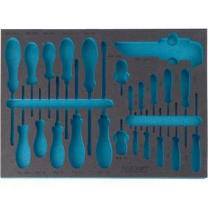 Insert en mousse souple à 2 composants Hazet pour le rangement d'outils 163-141/31 - Product Image 1