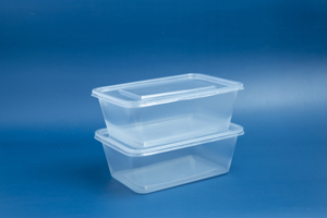 Fiambrera transparente apta para microondas, contenedores de alimentos, contenedor de plástico <span class=keywords><strong>rectangular</strong></span> desechable transparente con tapa para proveedor de alimentos - Product Image 4