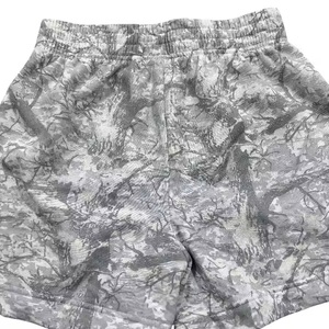 Short camouflage pour femmes avec motif solide épaisseur en molleton de coton doux Poches avec logo personnalisé pour vêtements de salon Short en gros - Product Image 4