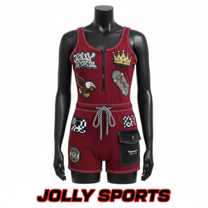 Maillot de bain une pièce bordeaux pour femme, tissu extensible polyester-spandex 230 GSM, design utilitaire, logo personnalisé. - Product Image 1