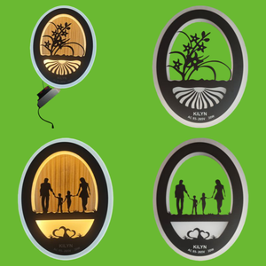 BD-002 <b>Modern</b> Contemporary Minimalist Oval <b>Wall</b> Lamp Copper Body LED <b>Wall</b> <b>Light</b> Warm White CCT for Living Room <b>Indoor</b> Use - Product Image 2