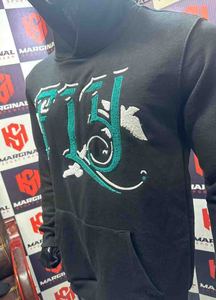 Sudadera con Capucha para Hombre, Forro Polar Ecológico, Estampado Personalizado con Logotipo, Transpirable, 300g, Ropa Casual de Invierno - Product Image 6