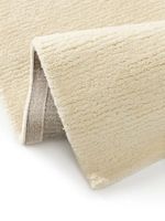 Modern Industrial Pure Wool Runner Berber Cream 70x200 cm Cut Pile Hand Woven Waterproof Non-Slip Rug for Dining Room Bedroom