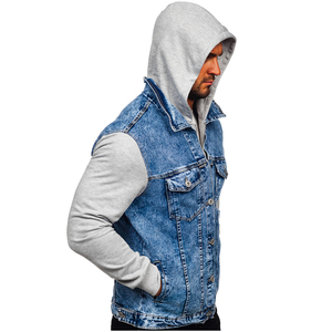 Chaquetas de hombre forradas manta de gran tamaño reparaciones de orillo de moda de diseñador personalizado, chaquetas de hombre, chaqueta para hombre - Product Image 4