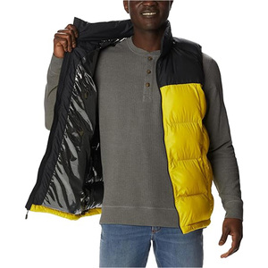 Gilet bouffant de haute qualité en gros 100% polyester grande taille décontracté tissé hiver - Product Image 6