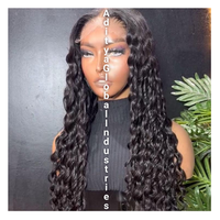 Perruque Lace Front HD 100% Cheveux Humains Vierges Bruts Non Traités Bouclés Crépus, Cuticules Alignées, Extra Longue, Pré-Pluckée et Sans Colle