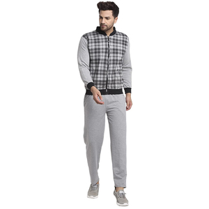 Conjunto Deportivo Informal de Invierno para Hombre, Sudadera con Capucha y Pantalones Elásticos, Peso Medio, 100% Algodón, Ropa Deportiva para Correr - Product Image 1