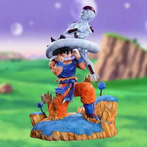 Figura <span class=keywords><strong>de</strong></span> Resina ODM <span class=keywords><strong>de</strong></span> <span class=keywords><strong>Dragon</strong></span> <span class=keywords><strong>Ball</strong></span> <span class=keywords><strong>Z</strong></span>, Modelo Son <span class=keywords><strong>Goku</strong></span> VS Freezer, Juguete Coleccionable y Decoración para el Hogar, Nuevo con Caja - Product Image 2