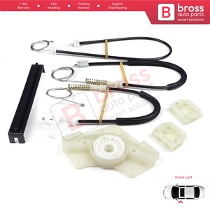Juego de Reparación de Elevalunas Eléctrico BWR544, Puerta Delantera Izquierda para Octavia MK1 A4 1U 1U2 1U5 2001-2010, 4/5 Puertas, Facelift 1U0837461B - Product Image 3