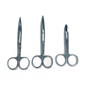 ชุดเครื่องมือผ่าตัดพื้นฐาน5ชิ้นกรรไกรผ่าตัดสเตนเลสด้วยมือผู้ถือเข็ม Mayo hegar สำหรับใช้ทางการแพทย์ - Product Image 5