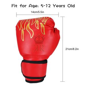 Guantes de boxeo de entrenamiento deportivo personalizados del mejor fabricante Quty cuero y PVC tamaños ajustables 12oz y 16oz gran oferta - Product Image 6