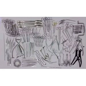 ชุดผ่าตัดเสริมจมูกสแตนเลส133ชิ้นกล่องเครื่องมือผ่าตัดระบบประสาทคุณภาพสูงจากเยอรมัน - Product Image 1