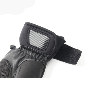 Gants de moto de course personnalisés en cuir pleine fleur, imperméables, compatibles écran tactile, protection intégrale pour sports de plein air, fermeture éclair - Product Image 6