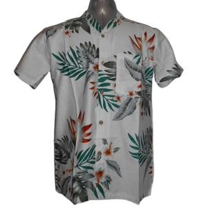 Offre en vrac de haut qualité imprimé numérique hawaïen à manches courtes articles de fête imprimé fleur chemise pour homme à bon prix - Product Image 1