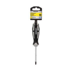 Cacciavite Pozidriv in Acciaio S2 con Impugnatura Bimateriale TPR Misura PZ 1 x O/ 5 x 75 mm. DIN5262. - Product Image 6