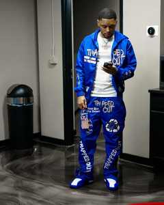 Abrigo deportivo personalizado con estampado de apliques, conjunto de 2 piezas, trajes para correr, chándal cortavientos, conjunto corto para hombre - Product Image 3