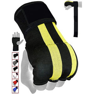Wholesale Cheap <b>Gel</b> Padded Cotton Inner Gloves for Boxing MMA Training Custom Logo Printing Essential Boxing Gear Inner Gloves - Product Image 1