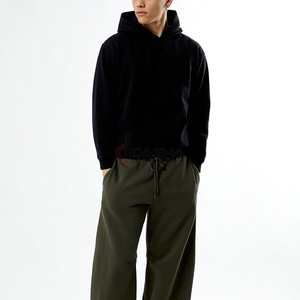 เสื้อฮู้ดโอเวอร์ไซส์ผู้ชายผ้าฝ้าย100% หนาสำหรับฤดูหนาวโลโก้ตามสั่ง - Product Image 1