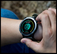 Bluetooth GPS Deportes T92 Doble Pago Brújula Barómetro 1,43 AMOLED Smartwatch al aire libre
