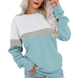 Sudaderas de lana extragrandes de diseño personalizado para mujer, nuevo estilo informal con logotipo frontal para invierno - Product Image 5