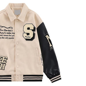 Top qualité Unique Design versity vestes Hommes Et Femmes Varsity Jacket Top Vente Vêtements De Mode Véritable Varsity Vestes - Product Image 2