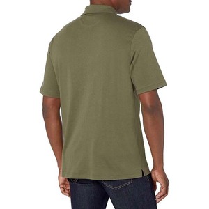 T-shirt respirant pour homme avec logo brodé, motif uni, grande taille, en coton et polyester, haute qualité, couleur et taille personnalisables - Product Image 4