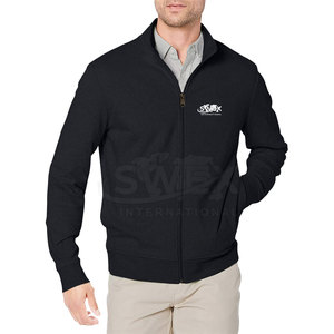 Nuevo diseño Best Men Basics Sudaderas con cremallera completa MOQ bajo Hombres Basics Sudadera con cremallera completa Precio al por mayor Hecho en Pakistán - Product Image 1