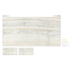 สูงตามความต้องการ1200x2400มม. พื้นหินอ่อนกระเบื้องพอร์ซเลนสีขาวขนาดใหญ่รูปแบบขนาดใหญ่สำหรับการจัดหาทั่วโลกจากอินเดีย - Product Image 1