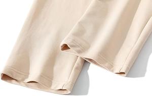 Pantalones rectos informales de nuevo estilo de calidad personalizada para hombre, lona ligera, plana con cierre de cordón parte delantera, servicio OEM - Product Image 4