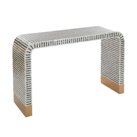 Vente de gros Vietnam de table console italienne de luxe de meilleure qualité en nacre pour le salon quantité minimale de commande bas