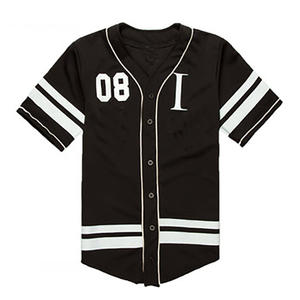 <b>Vinyl</b> Printed Baseball Jersey Bold Colors Streetwear Appeal - Product Image 1