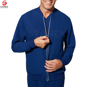 Alta calidad Mejor Pakistán Fabricante Scrub Chaquetas Transpirable Nueva Llegada Custom Scrub Chaquetas - Product Image 2