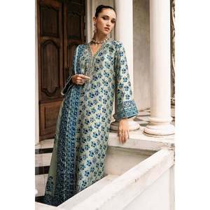 Conjunto Formal de Camisa Thimbles y Dupatta - Product Image 6