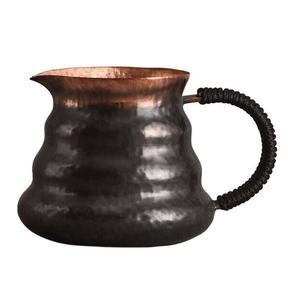 Cafetière turque de luxe en cuivre martelé massif, vaisselle, tasse à café, décoration de table pour la maison, la cuisine, le restaurant, les fêtes, vente en gros - Product Image 1