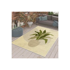 Tapis en Polyester classique figuré conception de plante en pot imprimé numérique pour entrée salon chambre adolescent cadeau abstrait Rectangle - Product Image 4