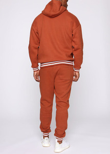 Customized Cotton Track Suit High Quality Plain Streetwear Tracksuits for Men High Quality - Product Image 2