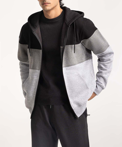 เสื้อฮู้ดปักลายโอเวอร์ไซส์สำหรับผู้ชายเสื้อสเวตเชิ้ตแนวสตรีทมีฮู้ดปักลายมีสไตล์ - Product Image 4