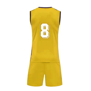 Uniforme de Voleibol Transpirable con Logotipo Personalizado, Ropa Deportiva Profesional, Uniforme de Voleibol para Venta en Línea - Product Image 3