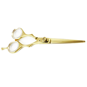 Ciseaux de coiffeur de Salon professionnel ciseaux de coiffure de haute qualité lame en acier inoxydable 440C pointe pointue amincissement droitier - Product Image 5