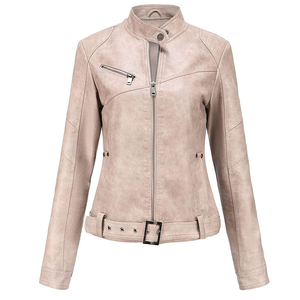 Veste en cuir véritable de qualité supérieure faite à la main pour dames nouvelle mode vestes en cuir pour femmes pour 2025 - Product Image 3