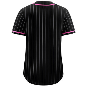 2025, venta al por mayor, camiseta de béisbol, ropa deportiva, logotipo personalizado, camiseta de béisbol de secado rápido cómoda de la mejor calidad para mujer - Product Image 6