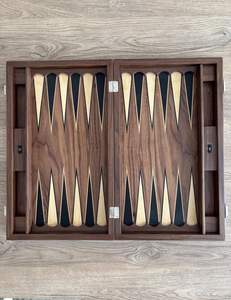Elegant Wooden <b>Backgammon</b> <b>Board</b> Set Handmade Craft Cheap Factory Price - Product Image 1
