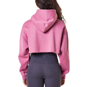 Nouveauté Top à capuche à manches longues pour femmes de qualité supérieure Fourniture directe en usine avec quantité minimale de commande bas réglable pour la saison d'hiver - Product Image 5