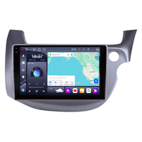 Autoradio Android 15 2 Din avec GPS, écran IPS 4+64 Go, processeur octa-core, enregistreur stéréo DSP pour Honda FIT Jazz RHD 2007-2013, 10,1 pouces, Bluetooth, Wifi
