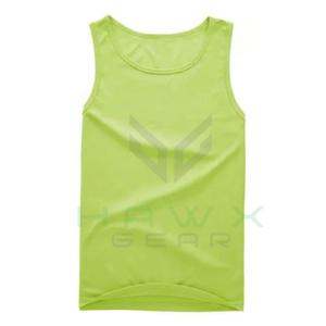 OEM Logo personnalisé Vente en gros Nouveau design Séchage rapide Workout Gym Vest Tank Top pour hommes grande taille - Product Image 2