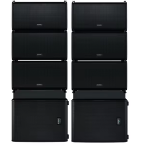 Système de sonorisation actif Line Array 400W 12 pouces et caisson de basses amplifié LS118 4000W 18 pouces pour montage au sol - Product Image 3