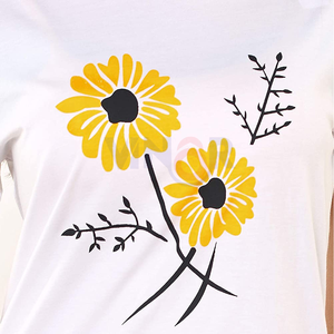 Chándal de verano para mujer con impresión de logotipo personalizado de la mejor calidad, conjunto doble de algodón a la moda con logotipo personalizado para mujer, servicio OEM - Product Image 6