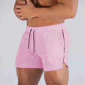 Pantalones Cortos de Malla para Hombre de Alta Durabilidad y Calidad, Color Sólido, Cómodos, Antiarrugas, Transpirables, de Secado Rápido, Cintura Elástica, Sostenibles y Fáciles de Usar - Product Image 6