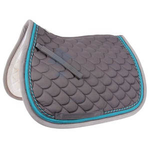 Ensemble de coussinets de selle en coton pour équipement d'équitation de haute qualité fabriqués sur mesure Tapis de selle pour cheval anglais Protection équestre - Product Image 1