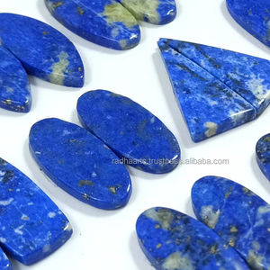 Lot de pierres précieuses en quartz naturel de haute qualité, cabochons lisses à dos plat, faits à la main, cristal semi-précieux, prix de gros - Product Image 1